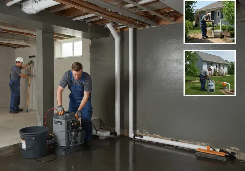 Basement Waterproofing and Flood Prevention process in Sandersville, GA